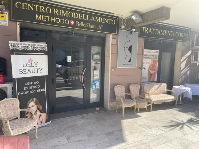 Ingresso del centro estetico Dely Beauty