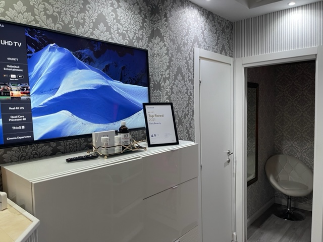Interno accogliente del centro Dely Beauty